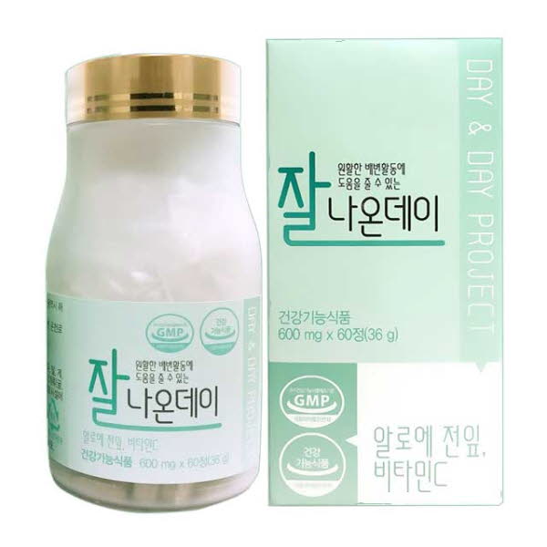 잘나온데이 (600mg*60정)