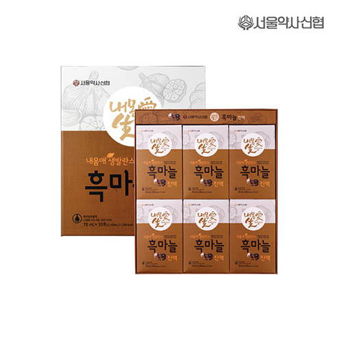 서울약사신협 내몸애생발란스흑마늘진액 70ml*30포