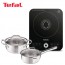 [테팔] 스피디 1구 인덕션 레인지+스텐냄비 2종 세트(편수 16+양수 18cm) IH7218LES6P8