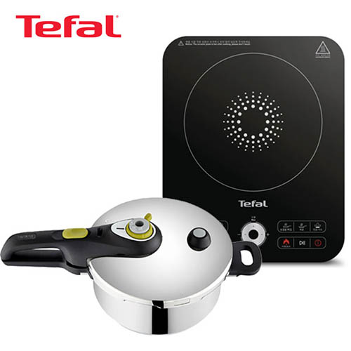 [테팔] 스피디 1구 인덕션 레인지+시큐어네오 압력솥 3L IH7218NOPC3