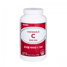 GNC 츄어블비타민C 500 (90정)
