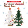 Christmas Character Wood Tree 오브제 CMWT1003