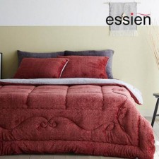 에씨앙 모니카 극세사 이불(Q) 1P + 패드(Q) 1P 2종세트 챠콜,와인 택1