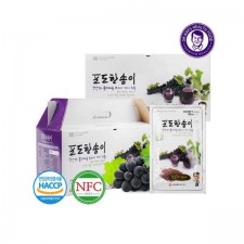 김재식헬스푸드 포도한송이 포도씨포도즙 100ml* 60팩 (30팩* 2)