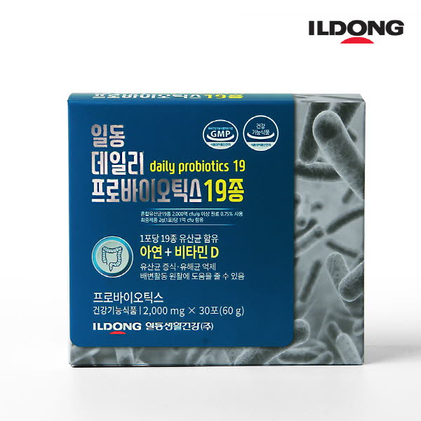 일동 데일리 프로 바이오틱스19종 2000mg x 30포