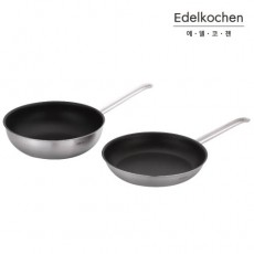 에델코첸 에디션 통3중 IH 스텐 프라이팬 2종B