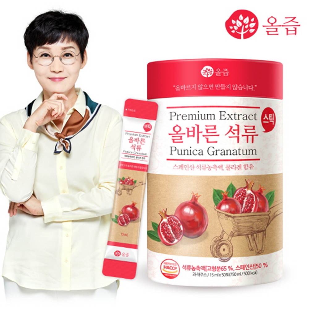 [올즙] 올바른 석류 스틱 15ml*50포 (실속형)