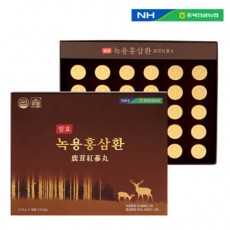 충북인삼농협 발효 녹용홍삼환 3.75g x 30환