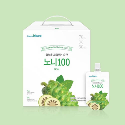 [천호엔케어] 활력을 채워주는 습관 노니100_70ml x 30팩