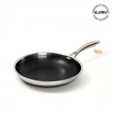 에지리 블랙큐브 통3중 스텐 24cm 양면코팅 후라이팬