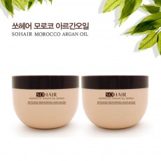 쏘헤어 모로코 아르간 오일 인텐스 리페어링 헤어마스크 300㎖ x 2개 묶음