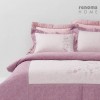 레노마홈 테스자수 핑크 안단 이불커버 베개세트 Q(이불커버1P,베개커버2P)