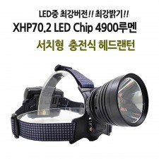 XHP70.2 LED 충전식 4900루멘 서치 랜턴 헤드랜턴 D93