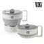 비스카 MY KITCHEN 폴딩 실리콘 멀티포트1L VK-S1600NK