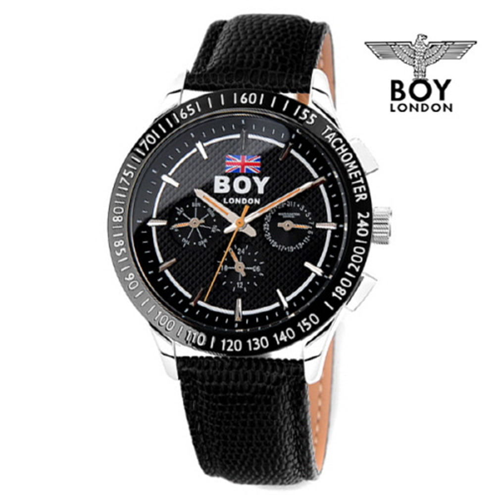 BOY LONDON 보이런던 남성 가죽 밴드시계 BLD725SV