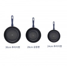 한국도자기 아드리아 IH 후라이팬 3종세트