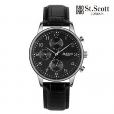 [St.Soott]세인트스코트 남성시계 ST5102L-SBB