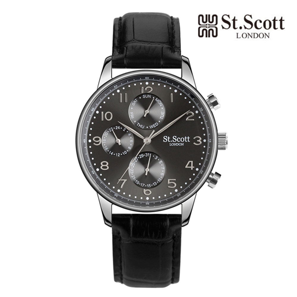 [St.Soott]세인트스코트 남성시계 ST5102L-SGB