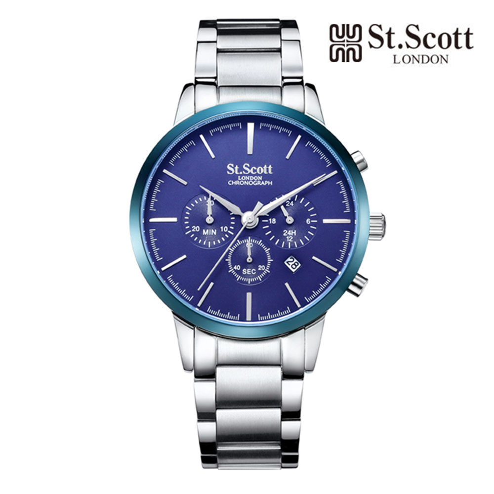 [St.Soott]세인트스코트 남성시계 ST7101SLS