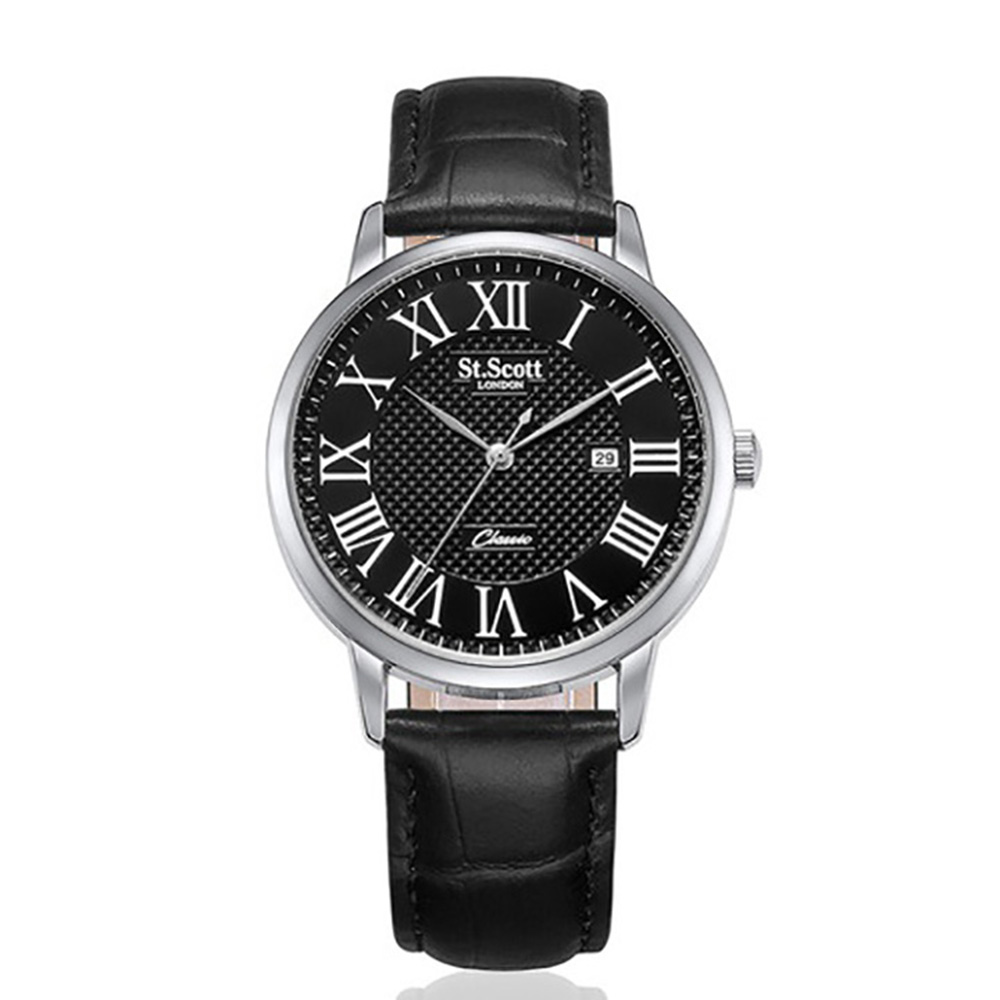 [St.Soott]세인트스코트 남성시계 ST7106L-SBB