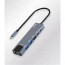유니콘 C타입 6in1 LAN포트 HDMI 멀티 USB허브 4K 미러링 PD 87W 충전 지원 알루미늄 TCH-L50