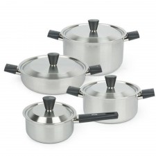 [리빙아트] 디오바코 POSSD 스텐냄비 4종(16cm 편수, 18cm 양수, 24cm 전골, 24cm 양수) IH사용 가능