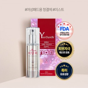 [지엘바이오]여단비 여성청결제/불쾌한 냄새제거,여성에게 좋은 10가지 천연성분,가려움증 완화