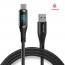 애니존 66W 초고속충전 패브릭 LCD 케이블 1.2M UTC ANY-LC12M-UTC