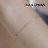 블루링스 TAZ 실버 S925 쓰리 하트 큐빅 팔찌 BLM-TAZ01