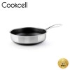 [Cookcell] 쿡셀 통3중 더블 세라믹 코팅 블랙에디션 IH 소테팬 28cm / 품번 : 03028