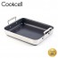 [Cookcell] 쿡셀 통3중 더블코팅 IH 사각멀티팬 32cm / 품번 : 03036