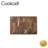[Cookcell] 쿡셀 티크 엔드그레인 원목미니 도마 / 20*30*3.2cm / 품번 : 14006