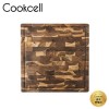 [Cookcell] 쿡셀 티크 엔드그레인 원목정사각 도마 / 35.5*35.5*3.2cm / 품번 : 14003