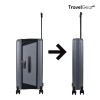 [트래블기어] 전참시 공항캐리어 에이핑크 오하영 폴더블 접이식캐리어 20인치 기내용