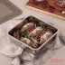 쉬젤 러반 스테인레스 스퀘어 밧드 304 대 24cm 3p세트 (와이어렉,뚜껑포함)