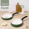 [Hamptons] 햄튼 포레 세라믹 인덕션 소테팬 26F+24W 2종세트(손잡이 칼라박스 포함)
