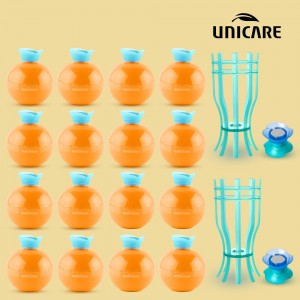 유니케어 변기세정볼 (리필 16+ 가이드 1+ 공급기 1)