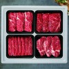 한우1등급 냉장 정성 선물세트1호 1.6kg (등심400g, 채끝400g, 부채400g, 안심400g)