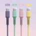 [모락] 캔디 젤리 USB 라이트닝 8핀 고속 충전 케이블 MR-USB-CJ8 (4개입)