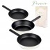 퓨어린 화이트 인덕션 (IH) 티타늄코팅 프라이팬 3종D 세트 [ 프라이팬 24cm + 프라이팬 28cm + 궁중팬 28cm ]