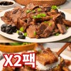 식객만찬 100% 한돈 포천식 흑마늘 돼지갈비 600gx2팩