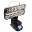 122W LED 충전식 멀티 야외 조명등 작업등 캠핑 랜턴 배터리팩 투광기 W8136