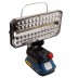 122W LED 충전식 멀티 야외 조명등 작업등 캠핑 랜턴 배터리팩 투광기 W8136