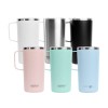 아소부 세라믹 스텐 진공 보온보냉 타워 머그 600ml SM90
