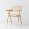 마켓비 POLIM 팔걸이의자 라탄 내추럴 9341.9152 P000BWCY