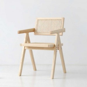 마켓비 POLIM 팔걸이의자 라탄 내추럴 9341.9152 P000BWCY