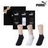 푸마 숙녀 캐쥬얼 중목양말 3족 세트 PU21595-3