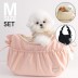 펫츠랜드 강아지 슬링백 이동 가방 엘리스 단품M +이너쿠션 SET