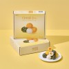 [떡마을] 백미,쑥,단호박 한입쏙 삼색꿀떡 480g(8봉x4알)/총32알