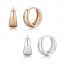 엘르주얼리 14K Goldplated 데일리 원터치 링 귀걸이 ELGPEE487